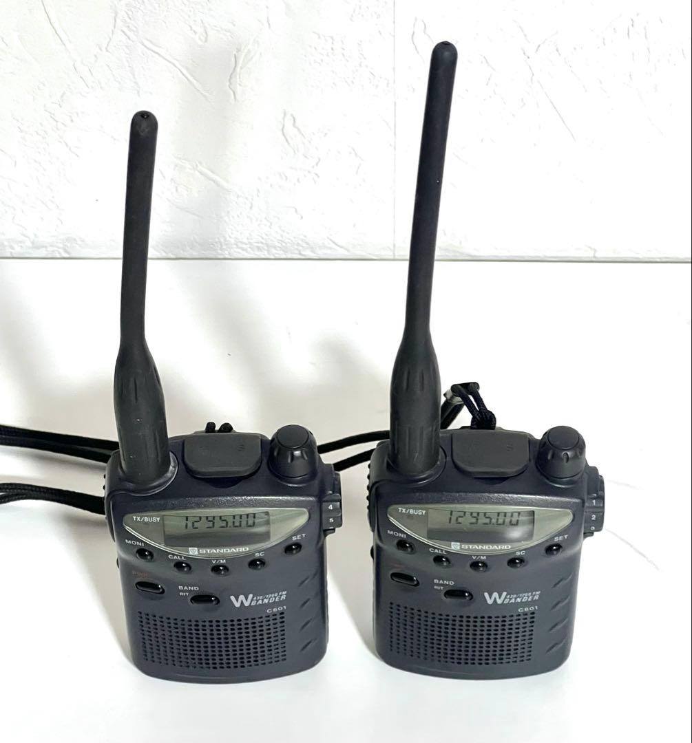 ichi　スタンダード C601 430MHz/1.2GHzハンディ 2台