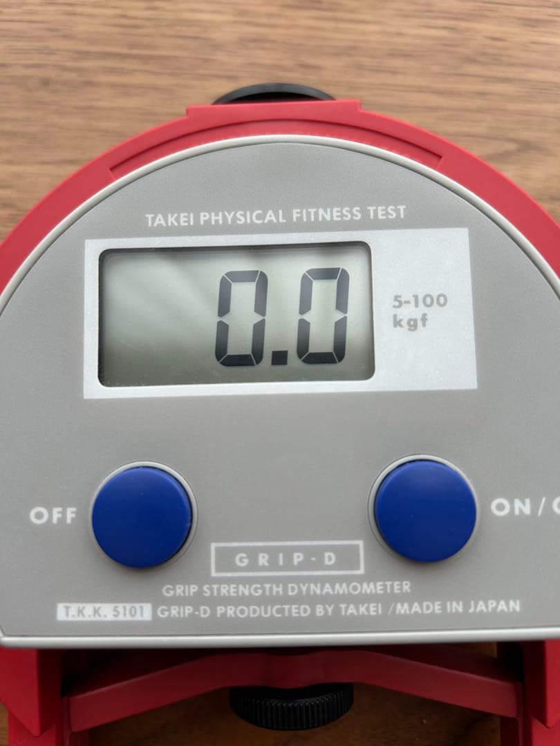 デジタル握力計　竹井機器工業　Grip-D