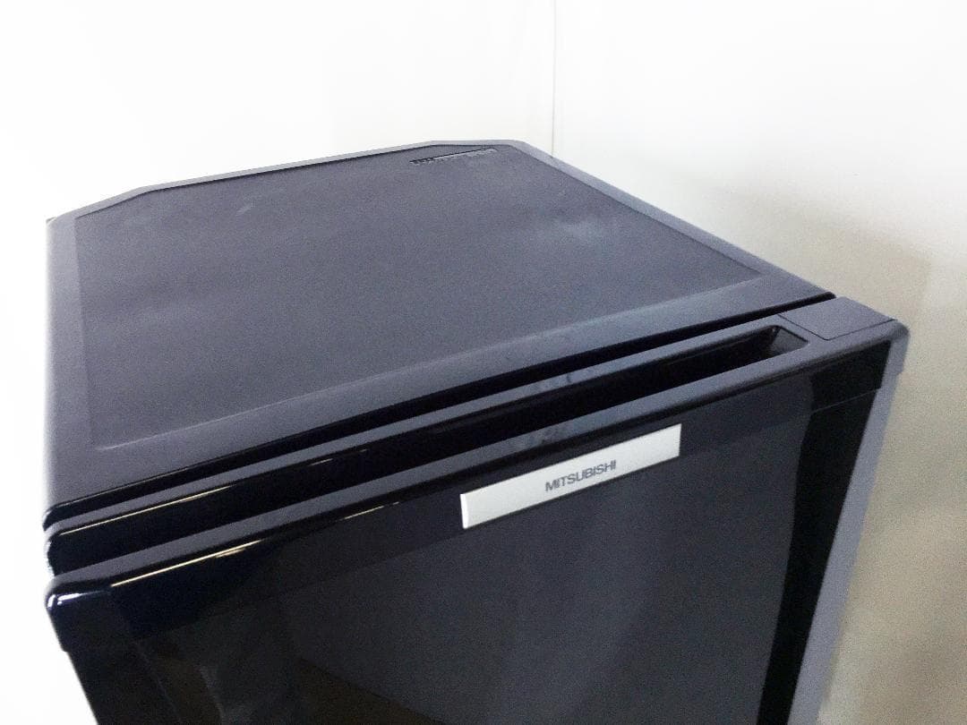 送料無料★◆中古★三菱　146L　ラウンドカット　２ドア冷蔵庫　MR-P15W
