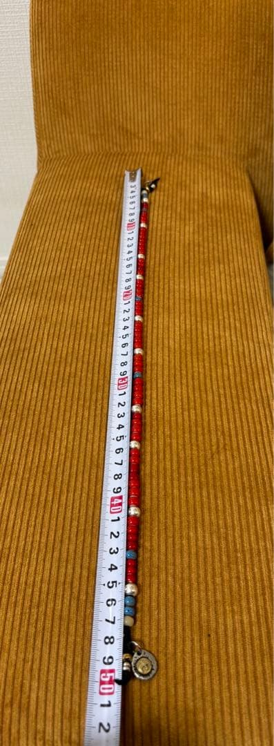 ホワイトハーツ☆SLV925ビーズ☆鹿革紐☆