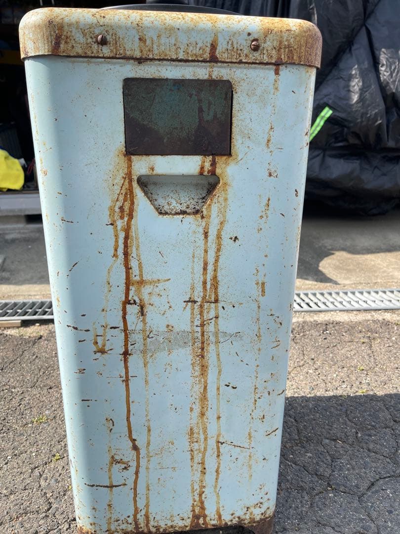 昭和レトロ　アイスクリームストッカー　雪印アイスクリーム