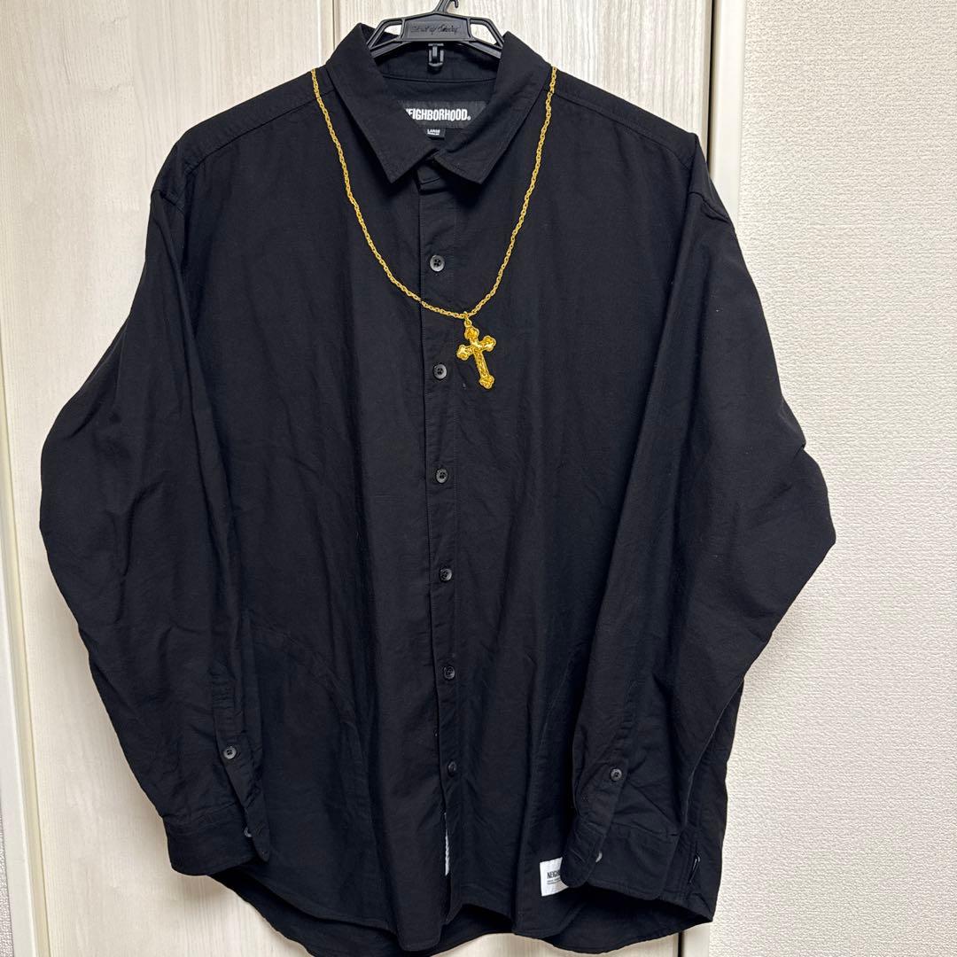 NEIGHBORHOOD ブラック 長袖シャツ L