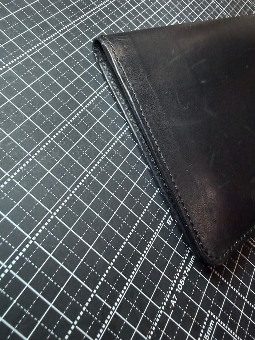 Dries Van Noten レザー長財布 ブラック 本革 ミニマル