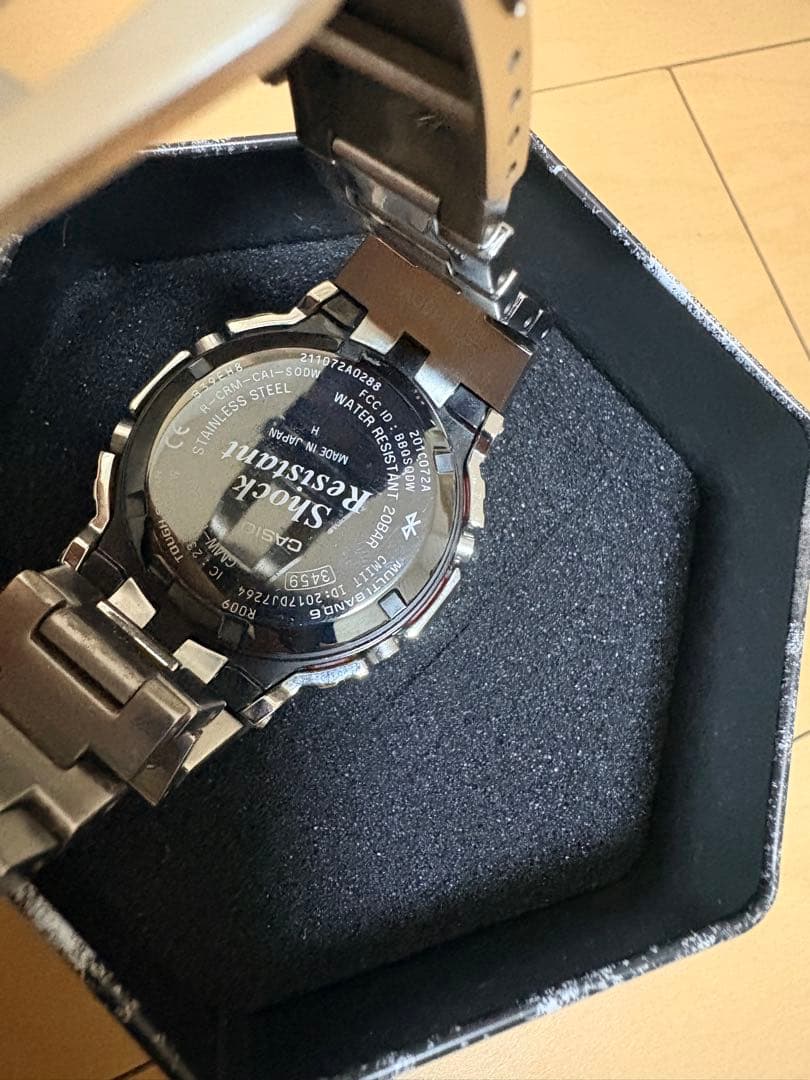 ザドルノフ　G-SHOCK GMW-B5000D シルバー