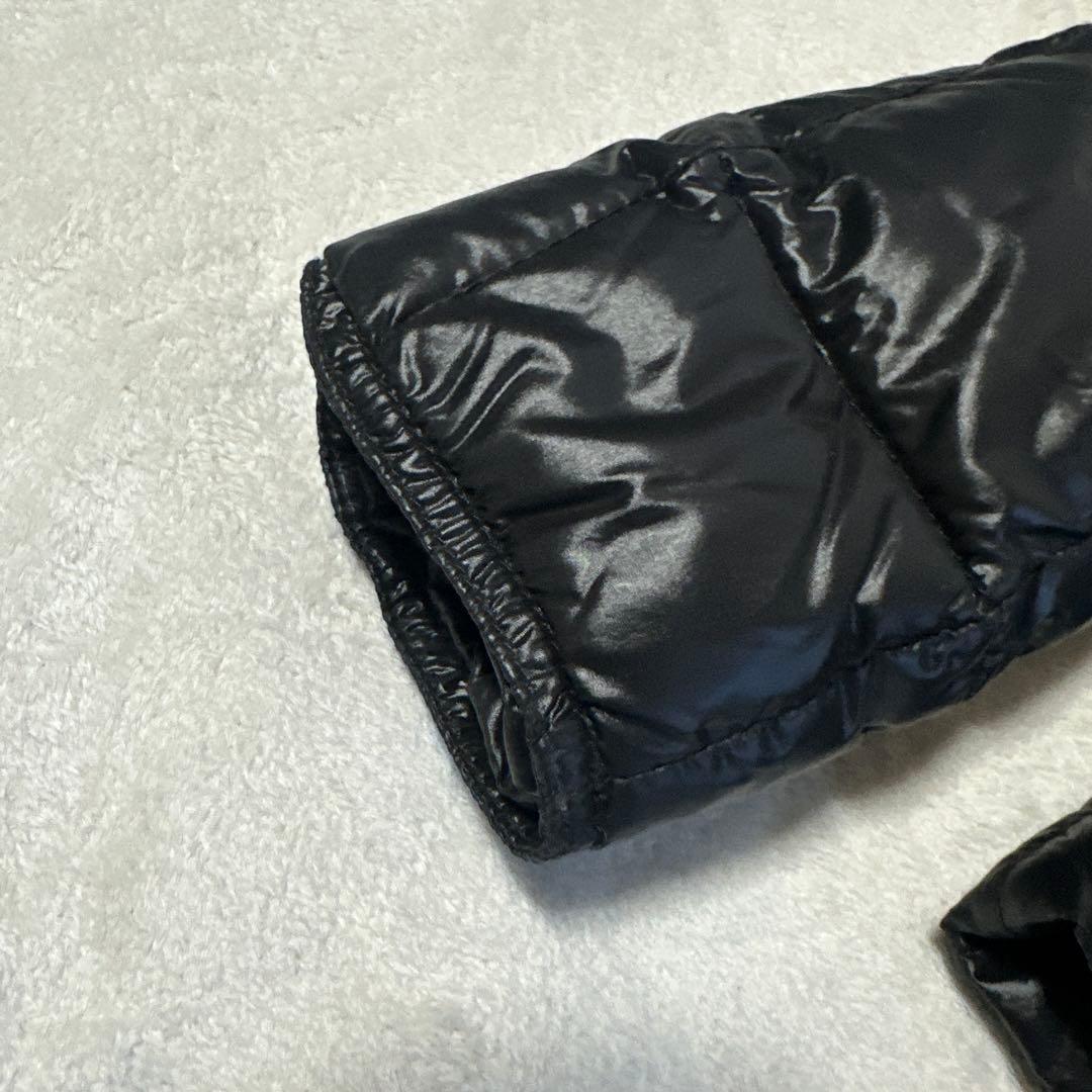 ✨希少✨モンクレール ダウンジャケット　ダブルジップ　黒 ボタン