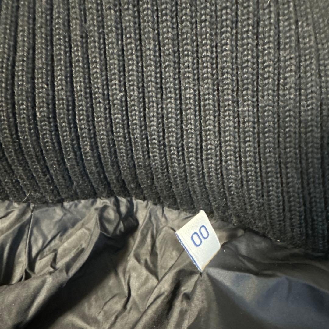 ✨希少✨モンクレール ダウンジャケット　ダブルジップ　黒 ボタン