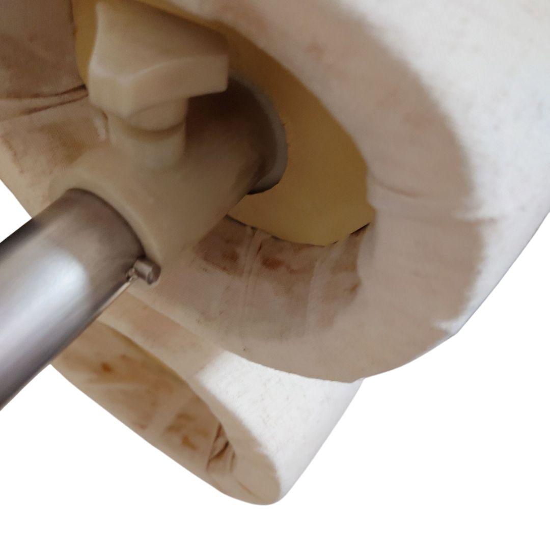 トルソー ボディー 7号 木調 パンツ対応 片足 ポール マネキン Sサイズ