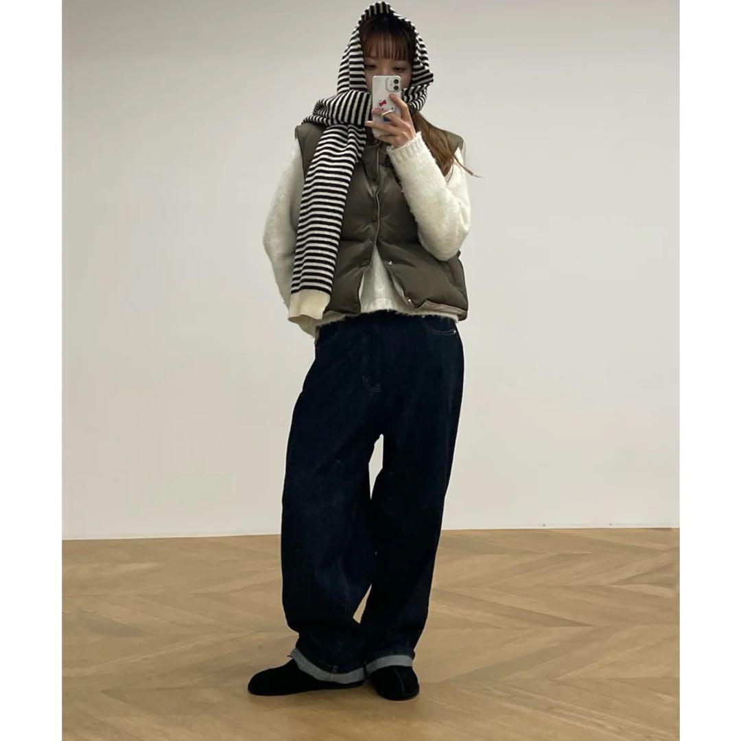 CANAL JEAN The PePPer リバーシブル コンパクトダウンベスト