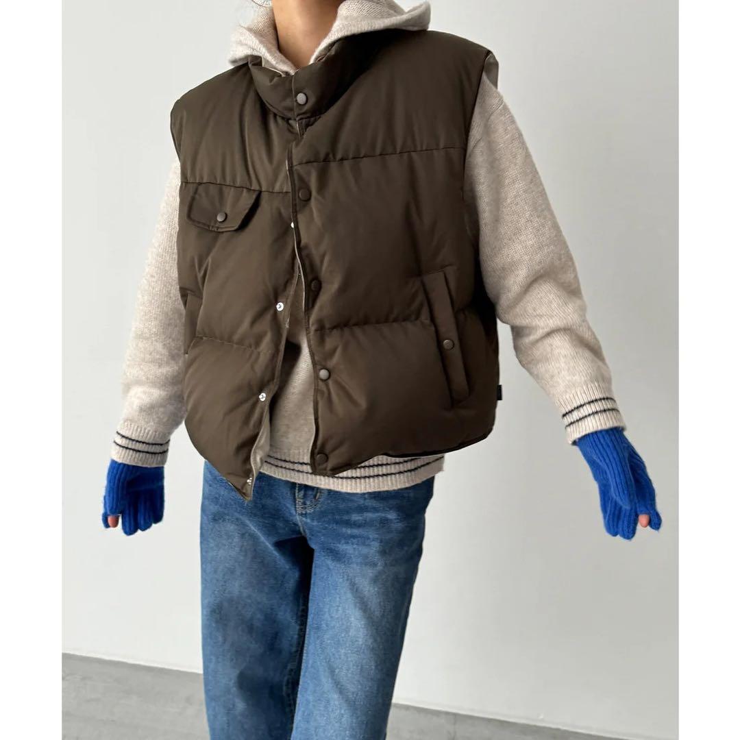 CANAL JEAN The PePPer リバーシブル コンパクトダウンベスト