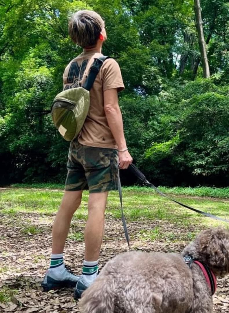 M*o様 キムタク　US Customized Quilted Body Bag