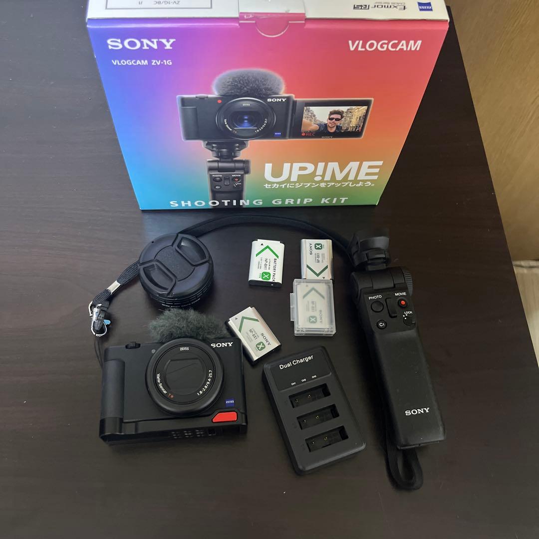 Sony Zv-1 バッテリー4個 広角レンズ