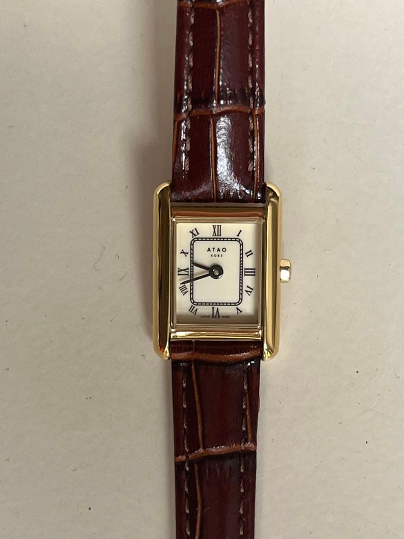 【アタオ新作】腕時計　GALASHA(ガラシャ) gdxbr ゴールド×ブラウン
