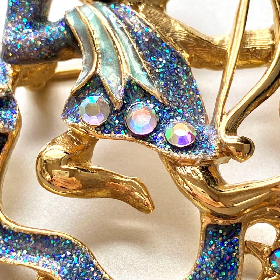 【美品】Kirks Folly カークスフォリー いて座 射手座 ブローチ