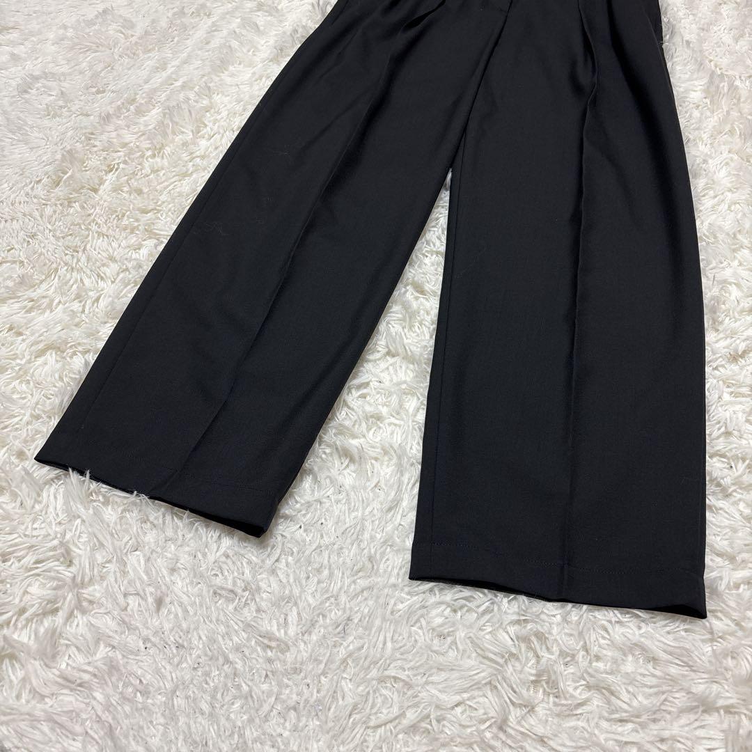 【未使用に近い】ピーエスポールスミス　セットアップ　ブラック　裏地ロゴ　L　40