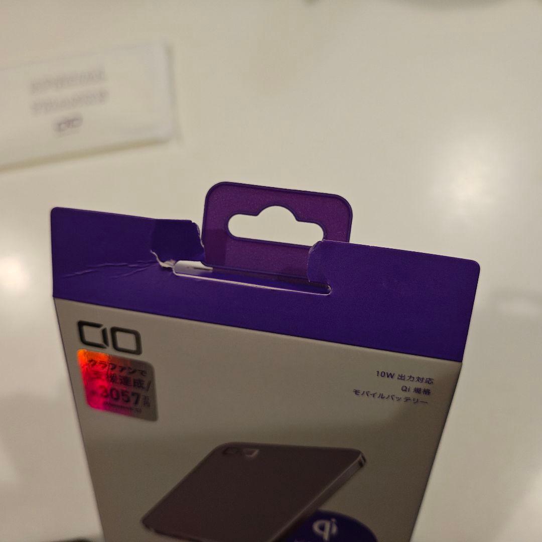 CIO SMARTCOBY ULTRA SLIM 3K モバイルバッテリー