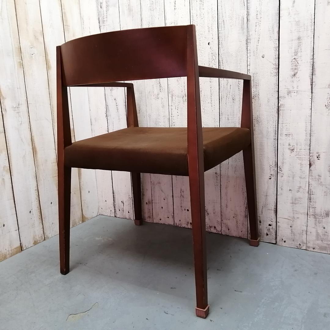 アルフレックス　カルロ コロンボ デザイン　ラウンジチェア　肘掛付　ヴィンテージ