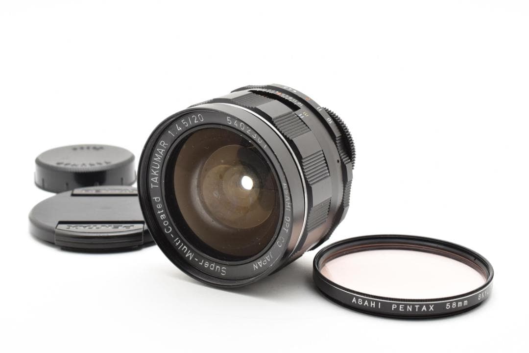 PENTAX SMC Takumar 20mm F4.5 フィルター付 C082