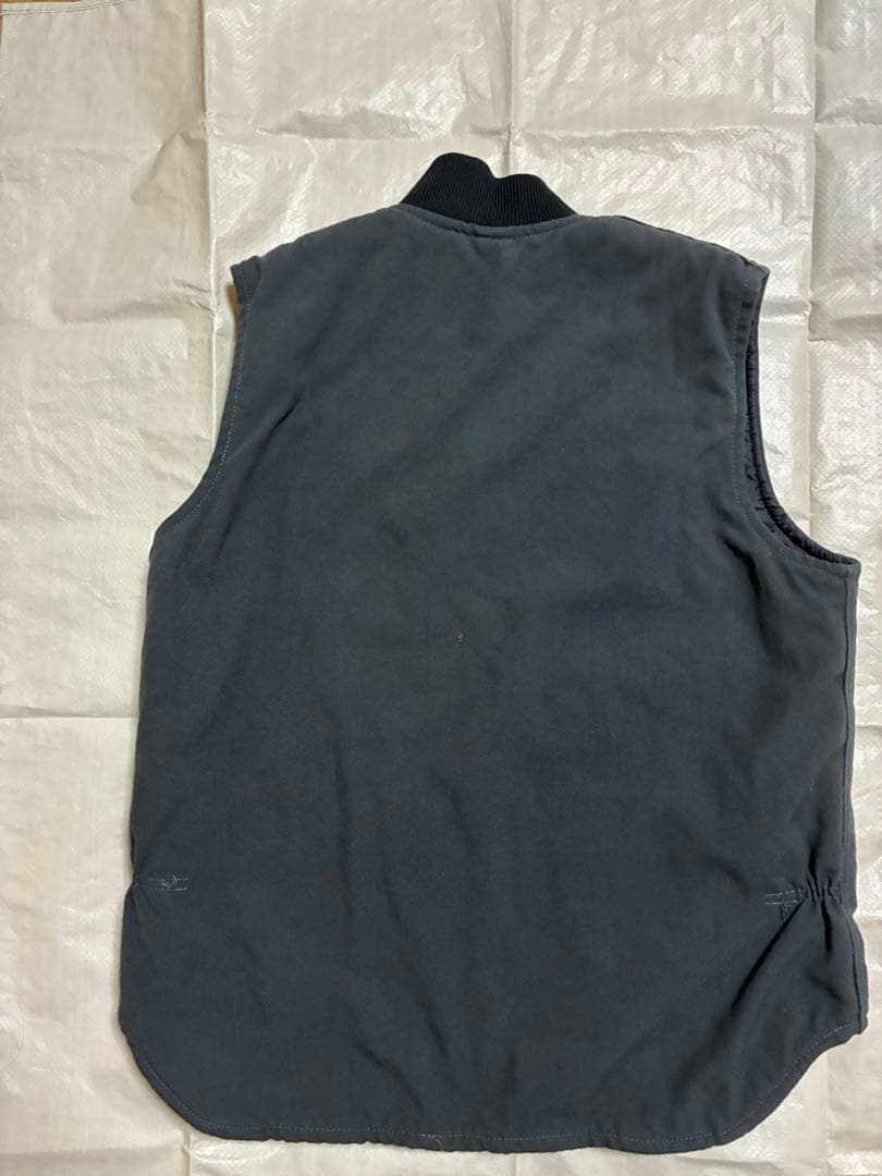 レア カーハート 腰ゴム USA製 ベスト carhartt ビンテージ CHR