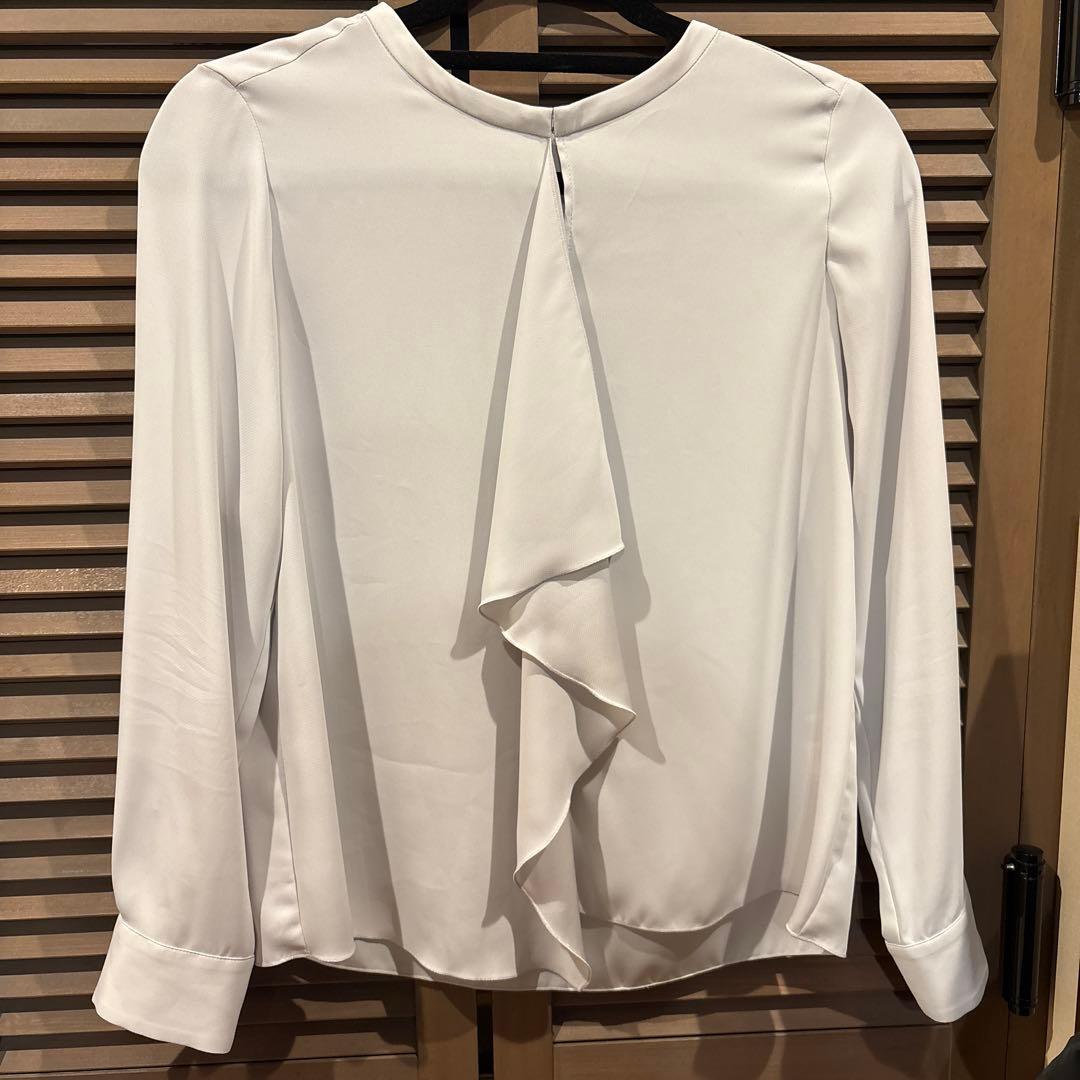 グリーンレーベルリラクシング ノーカラージャケットパンツブラウス3点セット