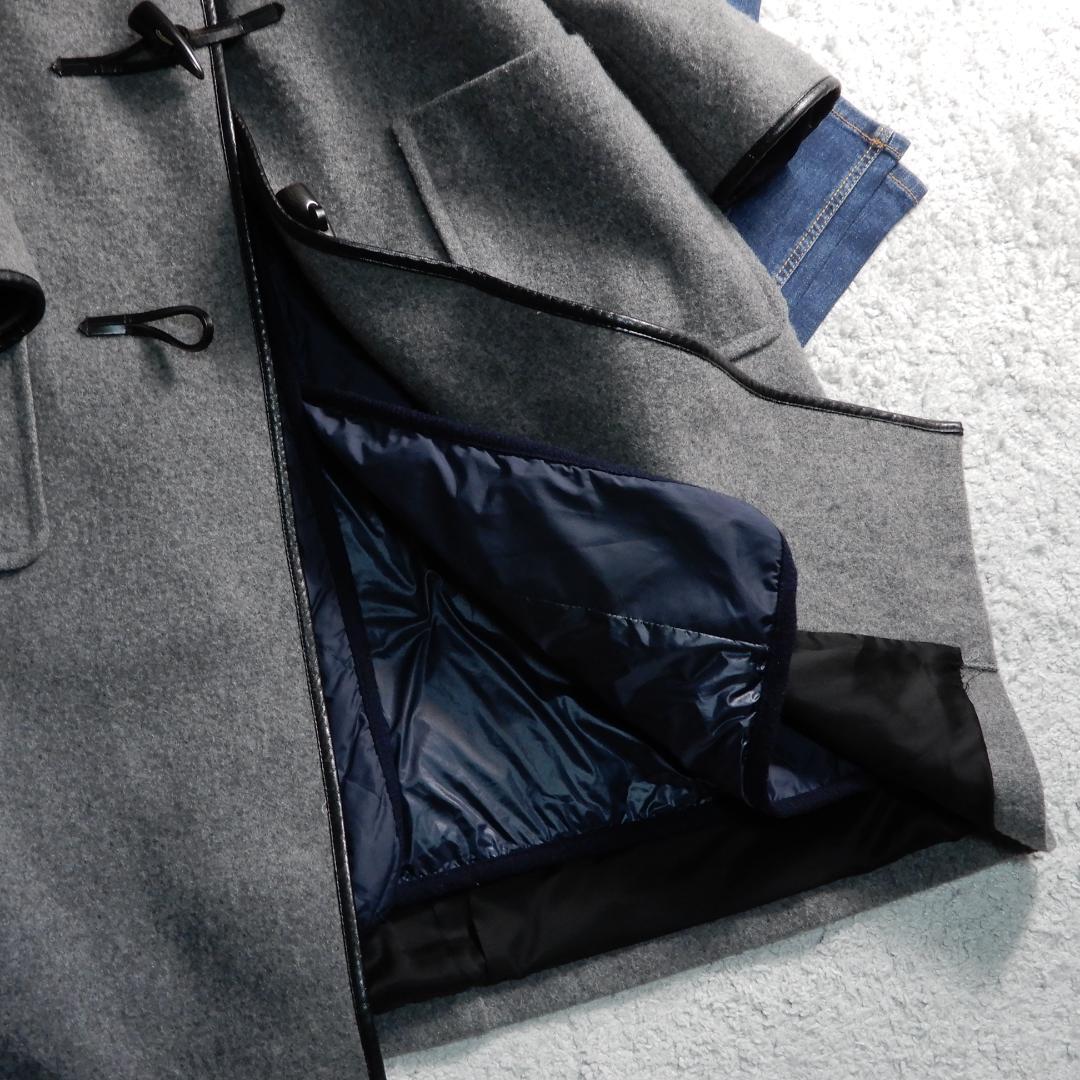 ナノユニバース 西川ダウン キルティングライナー ダッフルコート 36