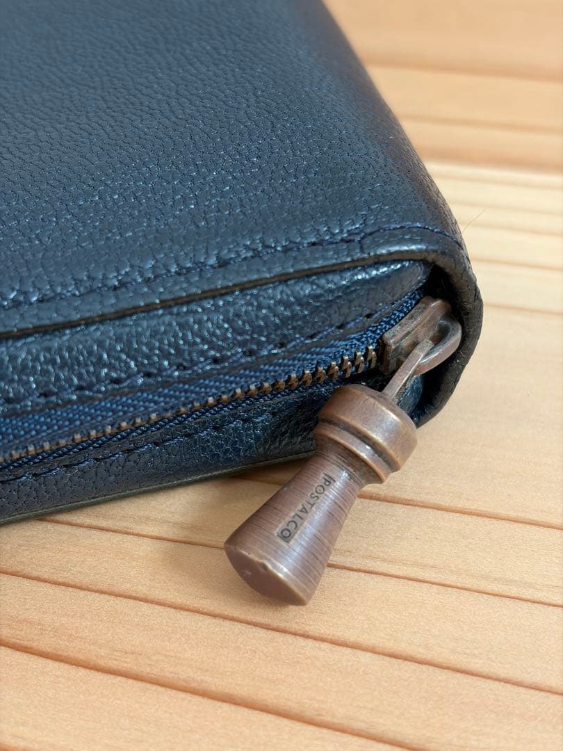 POSTALCO（ポスタルコ）ネイビー レザーウォレット コンパクト