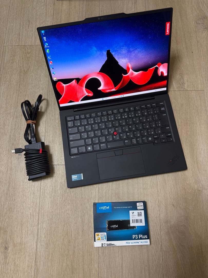 タッチThinkPad X1 Carbon Gen12 i7/32G/2T/AI