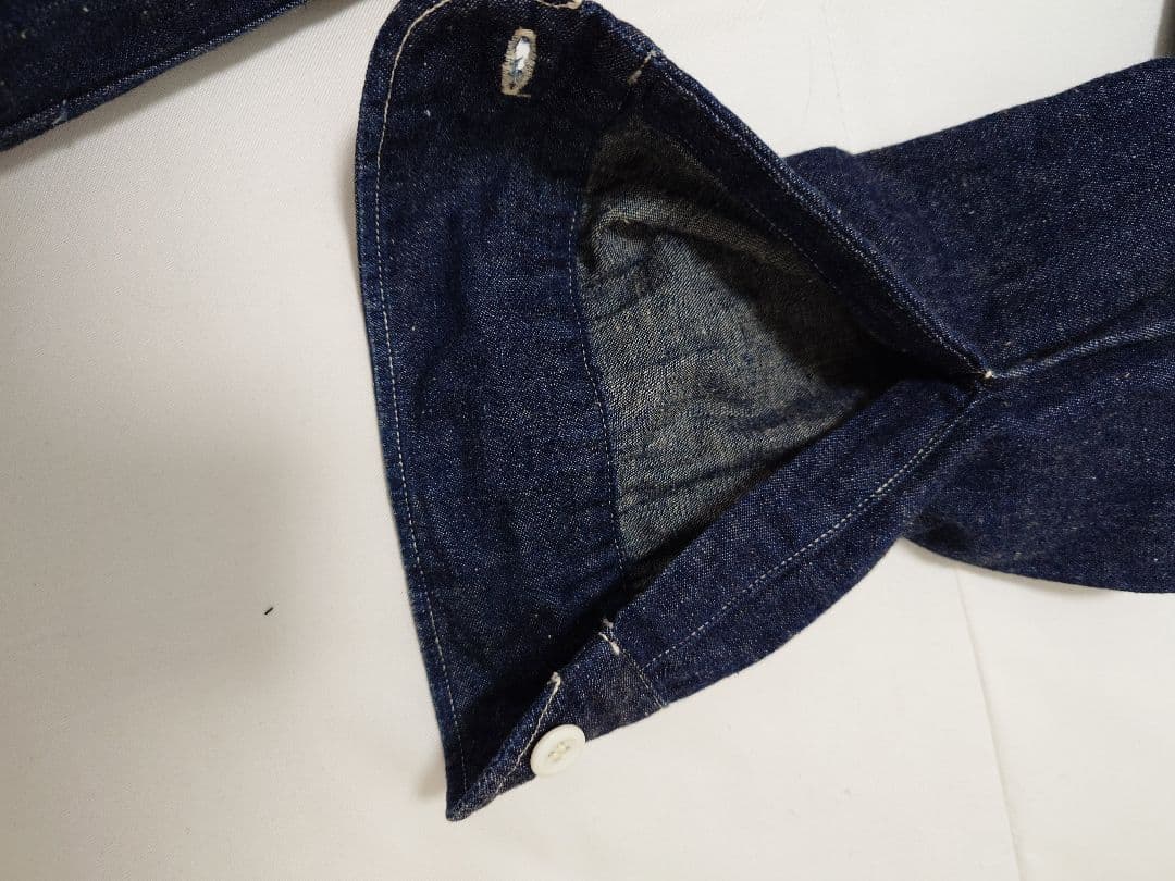 極美品　ウエアハウス ダックディガーデニムシャツ