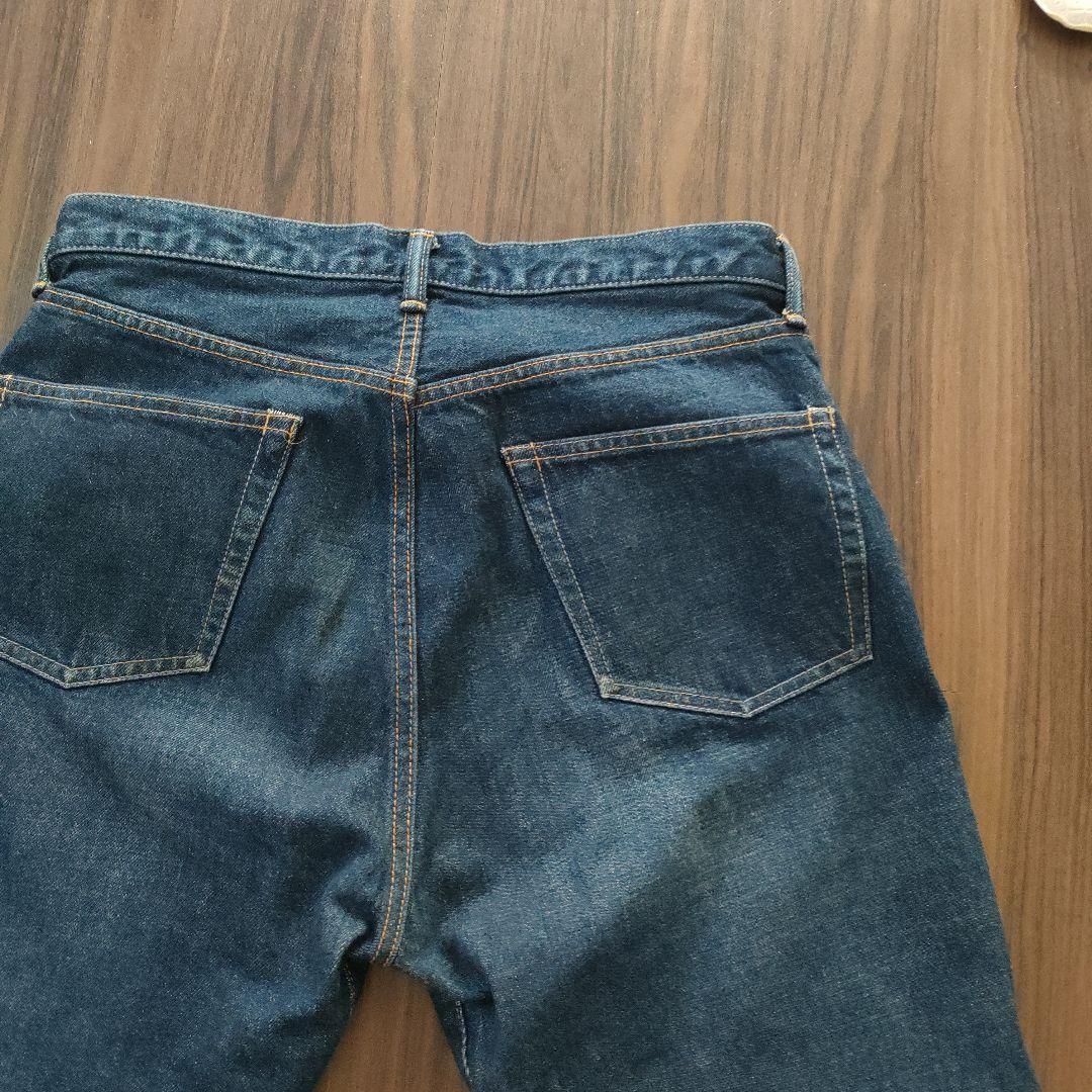 アプレッセ/ Washed Denim Pants E/ INDIGO