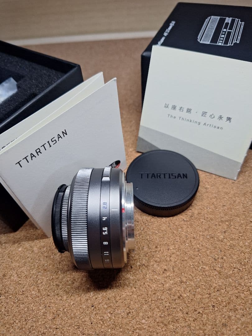TTArtisan 27mm F2.8 fujifilm XF メタリック