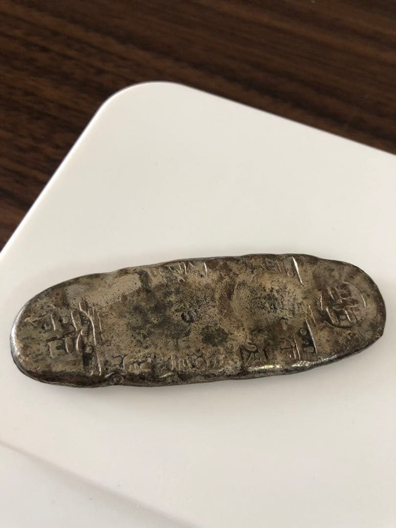 丁銀 天保丁銀 重さ約105ｇ長さ85mm幅28mm