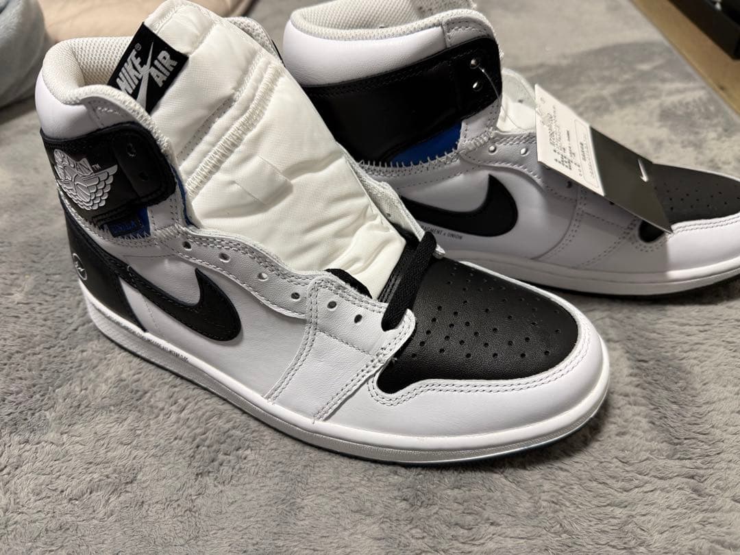 靴 NIKE Air Jordan 1 Fragment x Union
