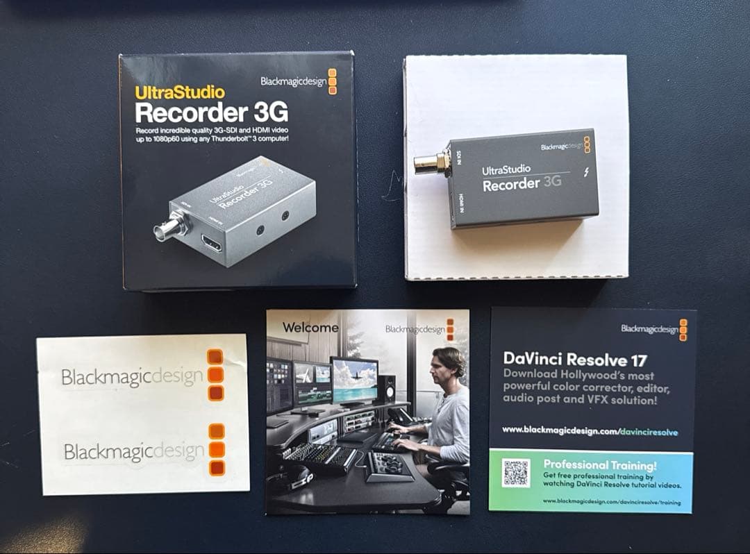 【ほぼ新品】Blackmagic UltraStudio Recorder 3G