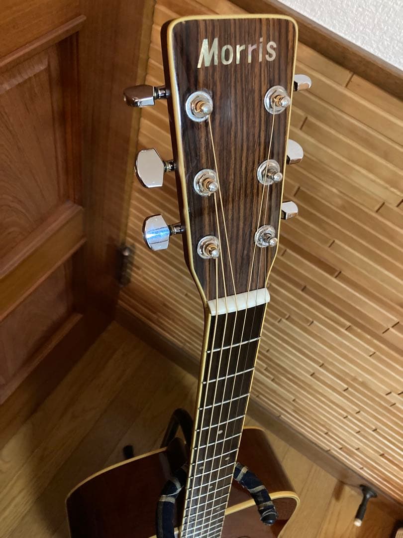 Morris アコースティックギター ジャパンヴィンテージハードケース付