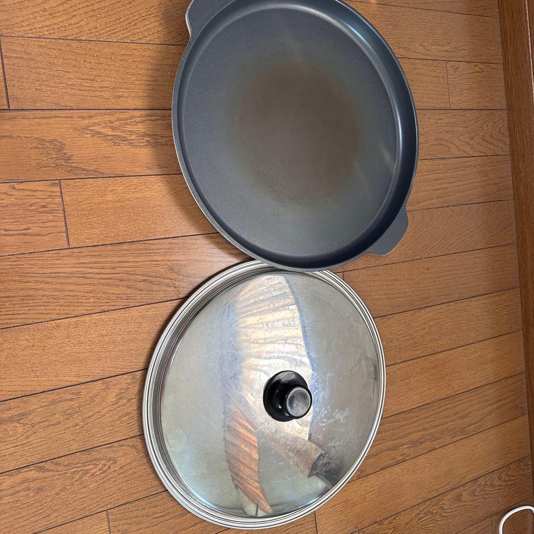 ムスイウィズ クッキングヒーター 専用鍋、ガラス蓋