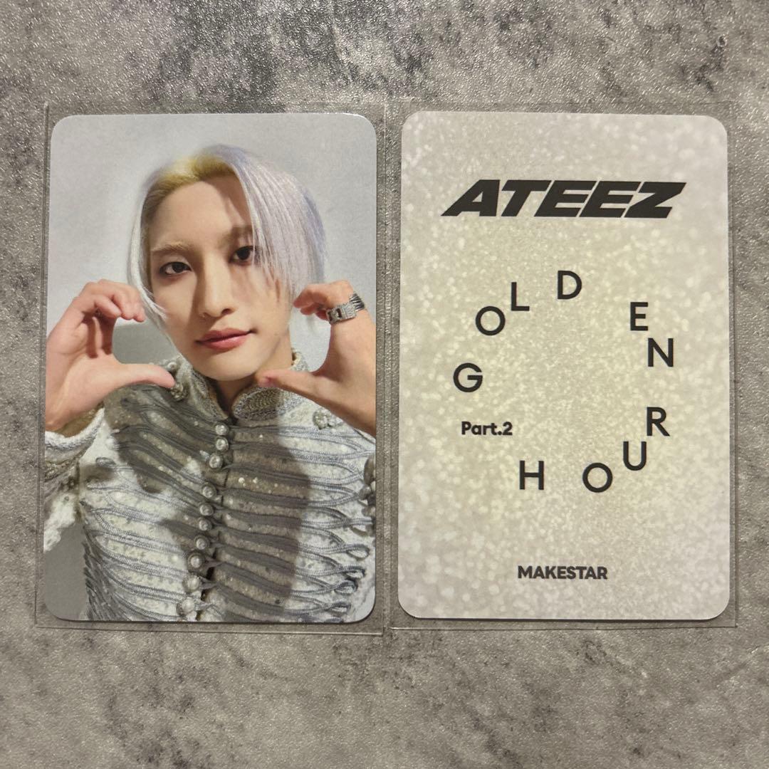 ATEEZ ホンジュン ソンファ MAKESTAR ユニットトレカ 3枚セット