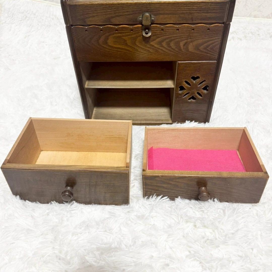 【パリの雑貨屋】アンティーク小物入れ　メイクボックス