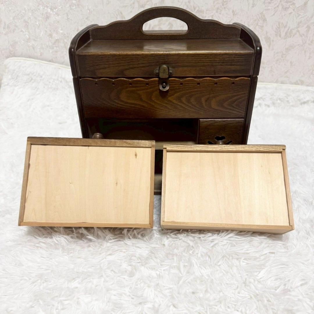 【パリの雑貨屋】アンティーク小物入れ　メイクボックス