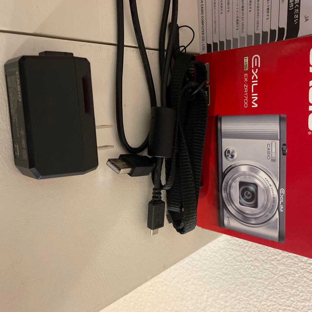 動作確認済　美品　CASIO EX-ZR1700