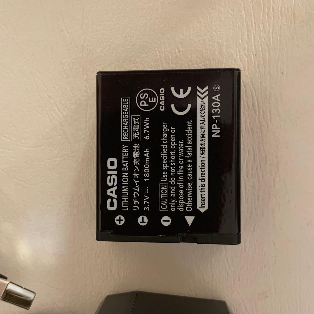 動作確認済　美品　CASIO EX-ZR1700