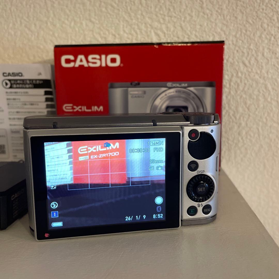 動作確認済　美品　CASIO EX-ZR1700