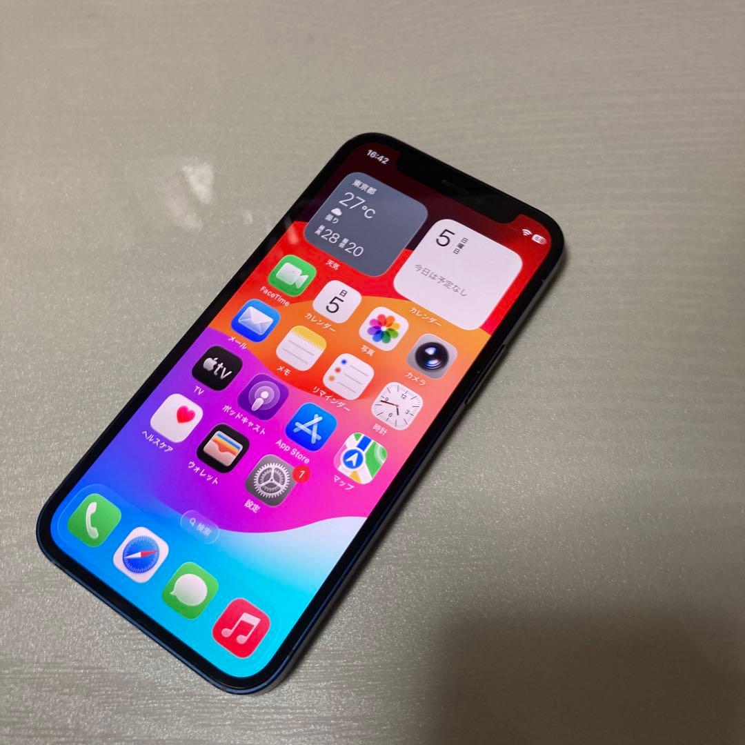 iPhone12mini ブルー 64GB SIMフリー