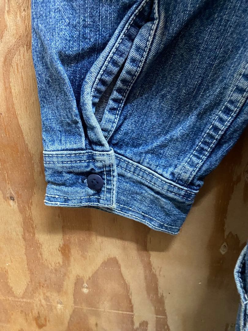 OSHKOSH デニムオーバーオール デッドストック