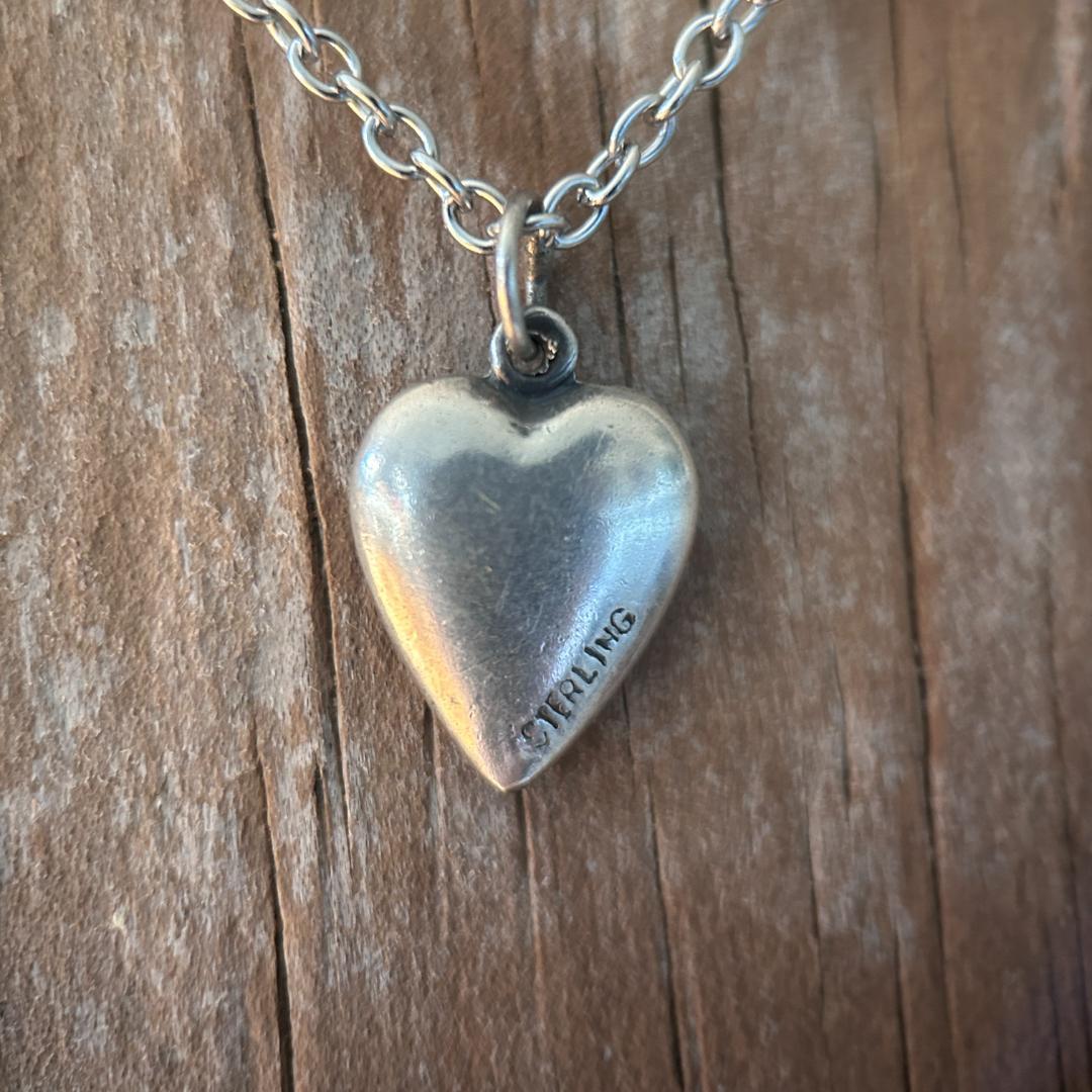 スウィートハートジュエリー　40s WW2　シルバー　装飾花　フローラル