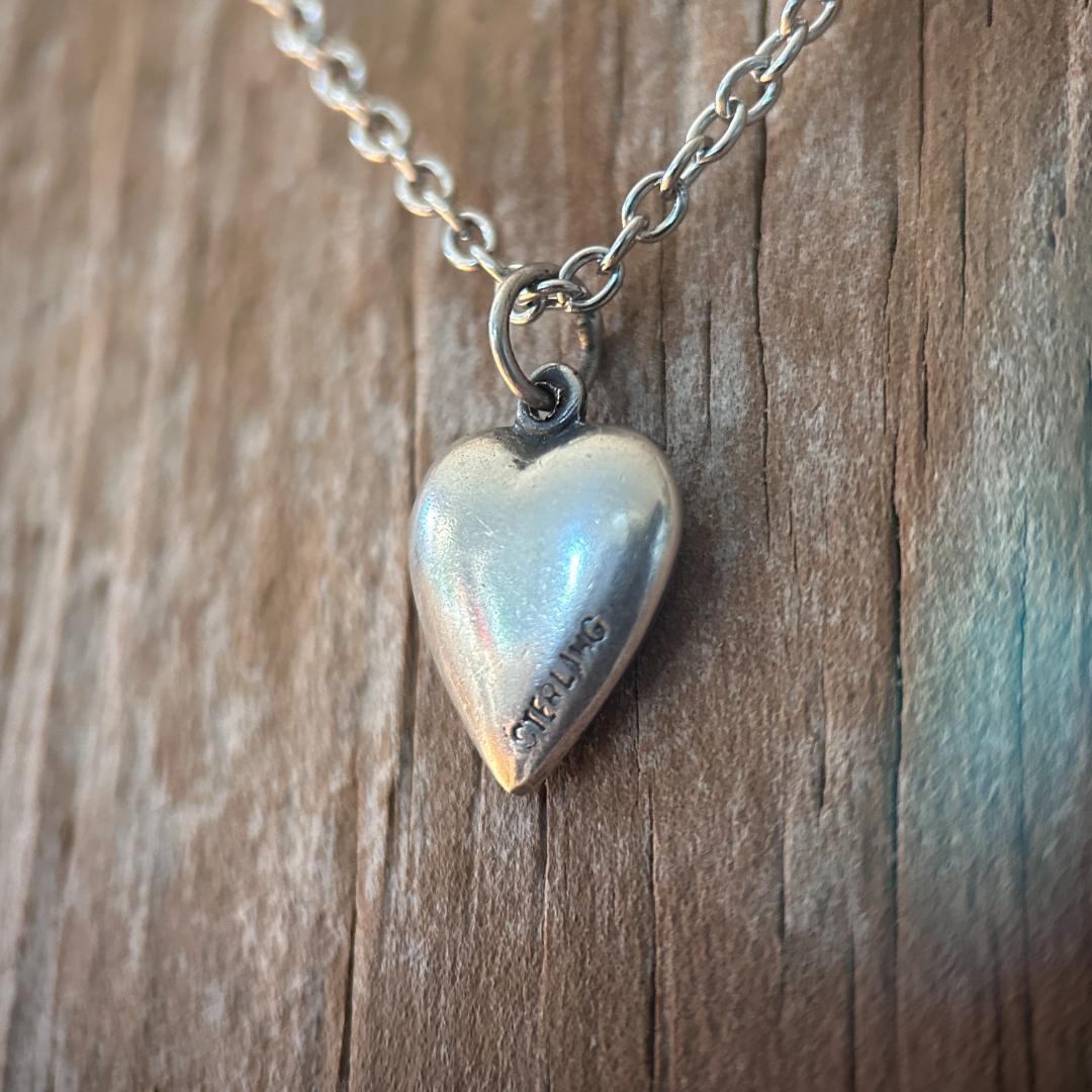 スウィートハートジュエリー　40s WW2　シルバー　装飾花　フローラル