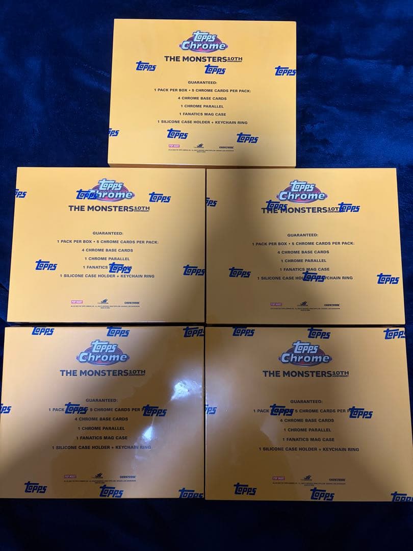 新品未開封シュリンク付き ラブブ トップス 5BOX Labbu Topps