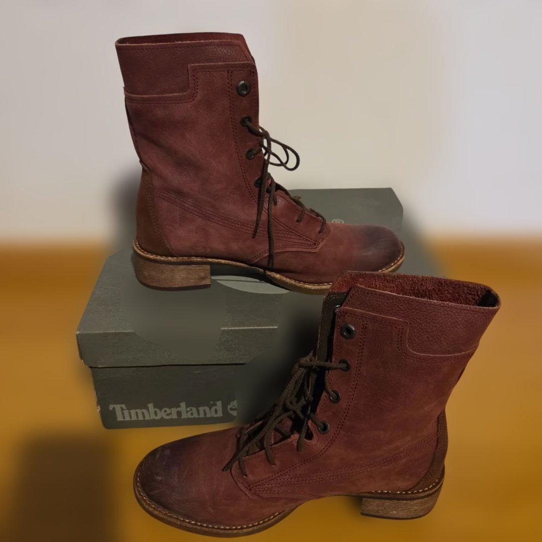 まいまいさん　(No.10)Timberland ブーツ レッド