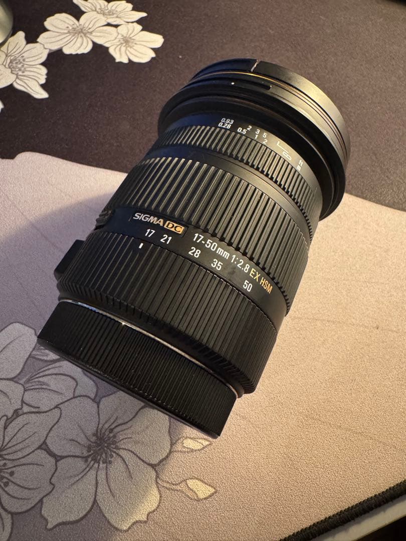 SIGMA シグマ 17-50mm f2.8EXHSM CanonEFレンズ