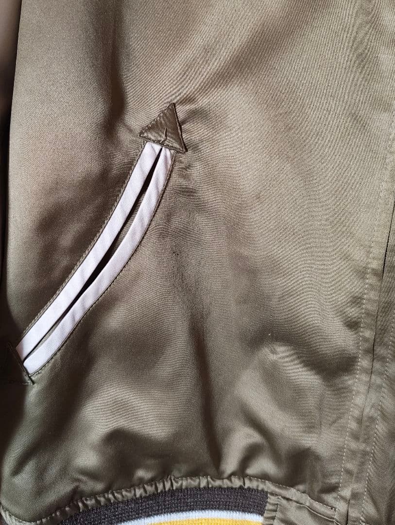 横山光輝三国志/関羽&張飛リバーシブルスカジャン【墓場の画廊】