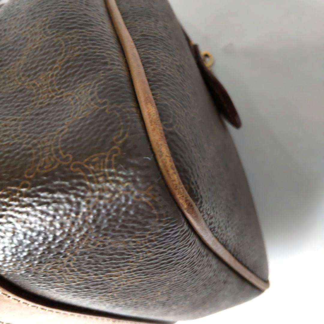 CELINE セリーヌ ミニボストンバッグ マカダム柄 ヴィンテージ