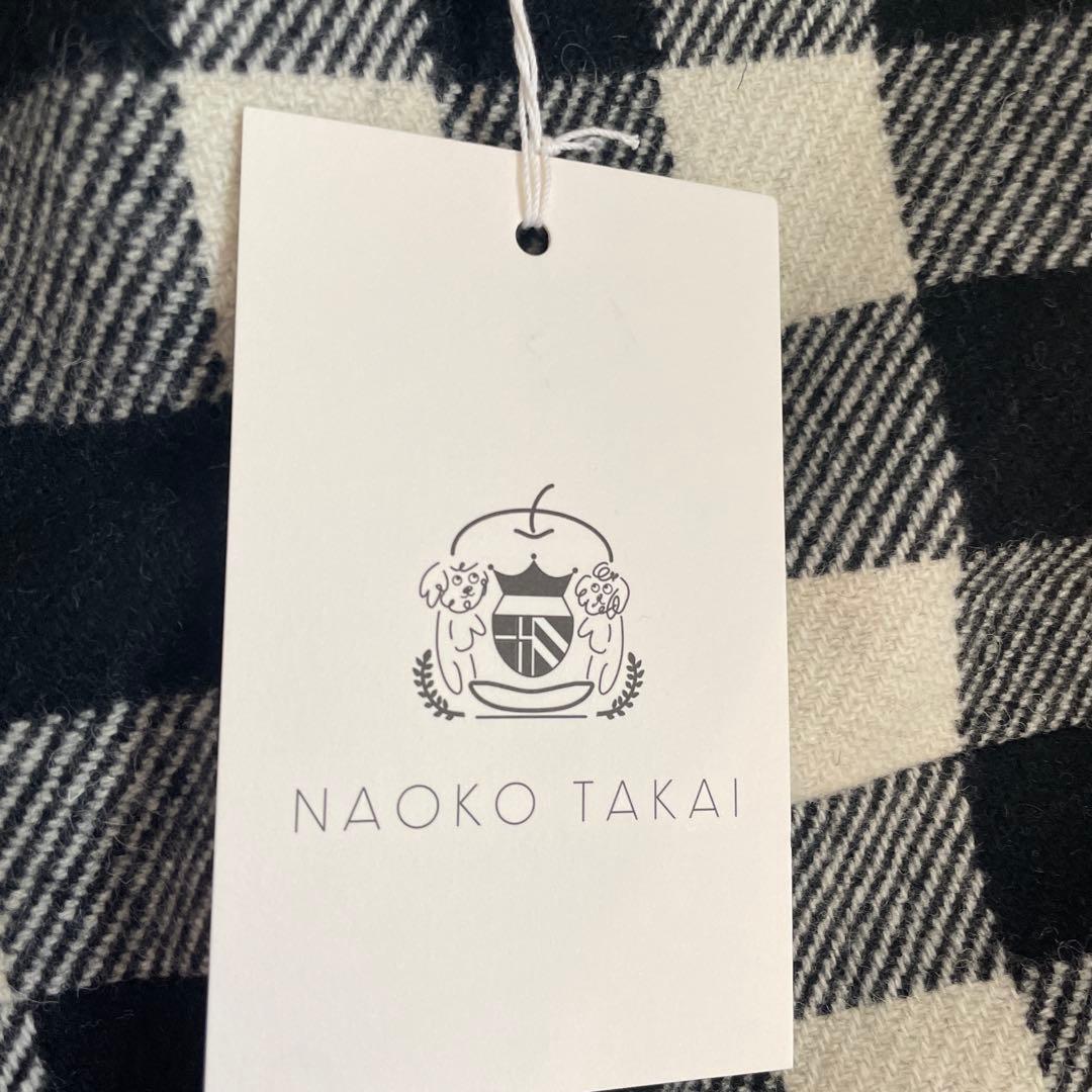 新品未使用NAOKO TAKAI チェック柄ノースリーブワンピース 38